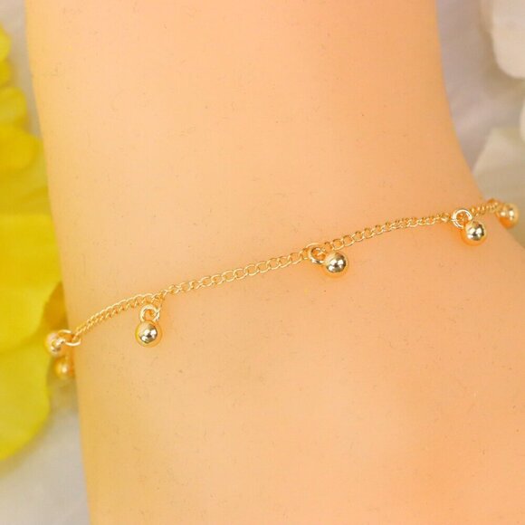 Minimalist Anklet, Sleek & Modern Design, Women’s Fashion, YC110206-A - Picture 7 of 10